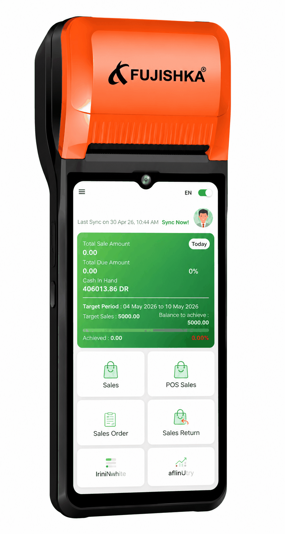 Handheld Portable POS with 58mm Printing FH-300